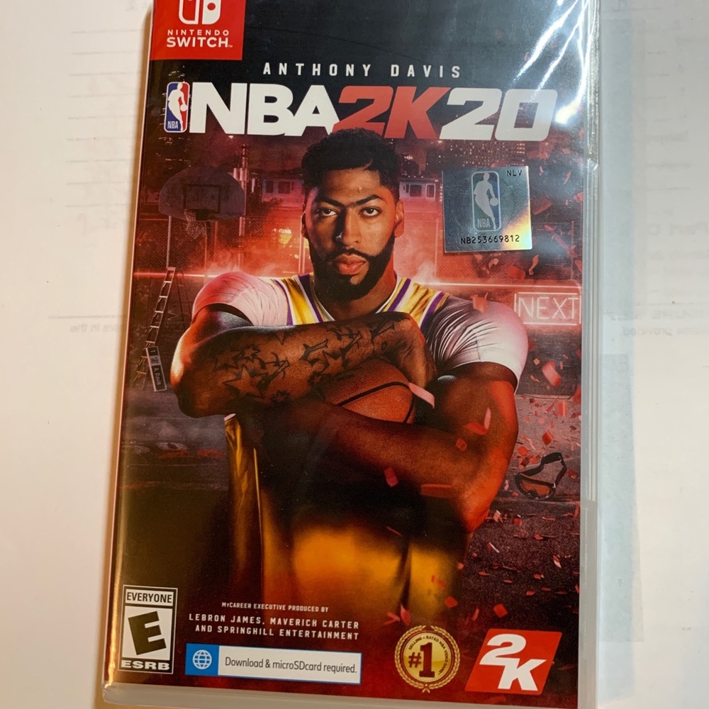 SOLD🌟NBA 2K20 for the nintendo switch
